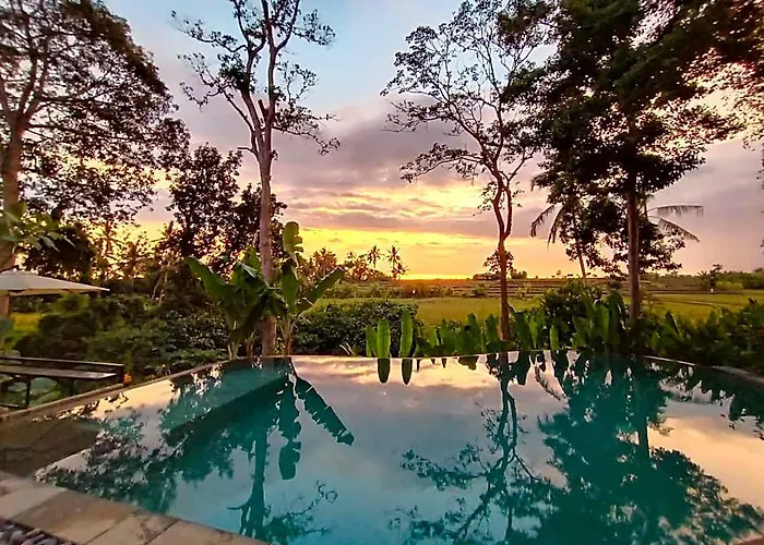 Uma Manyar Sunset ロッジ Singapadu Tengah